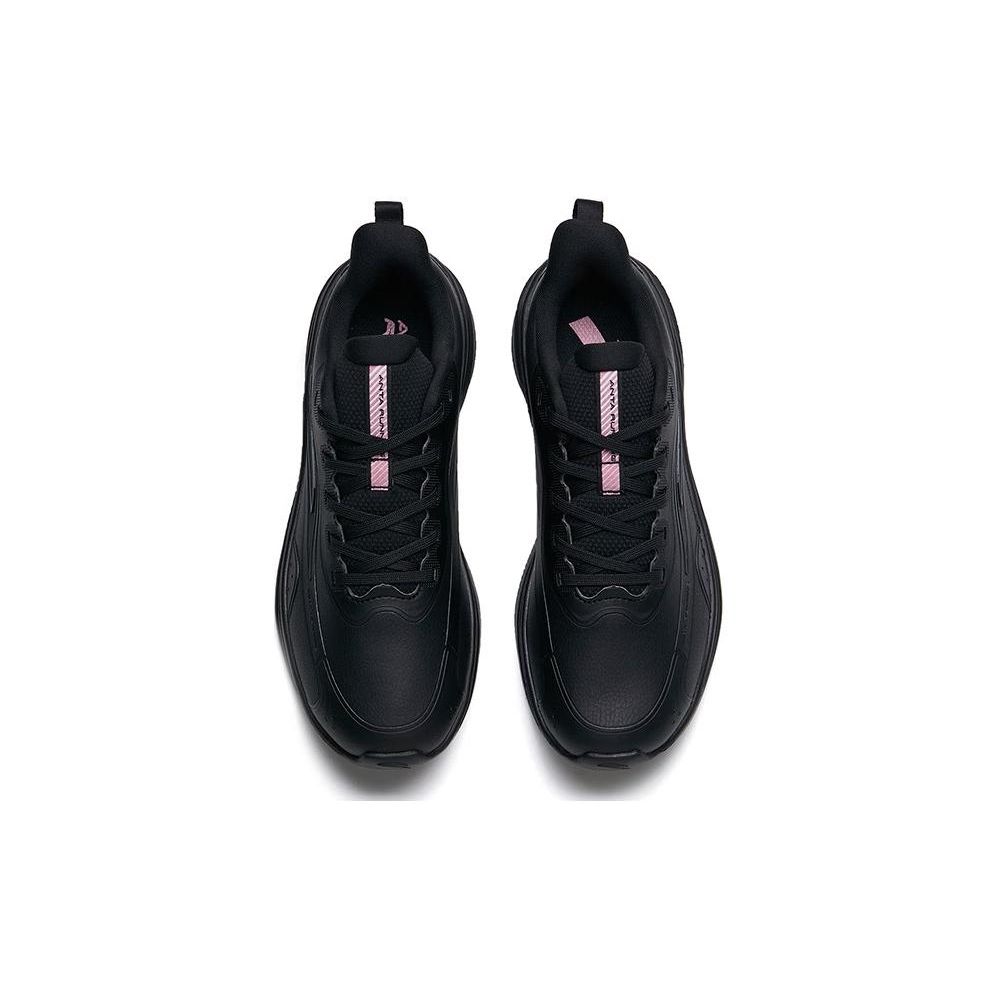 Anta Кроссовки для бега Yuntu Shock Absorbing Non-Slip Wear-Stick с низким верхом для женщин, черные 122245571-9