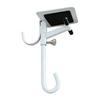 Heavy Duty Metal Hook Garland Stocking Hanger, Adjustable No Drilling Christmas Hook, Fireplace Hanger Wreath Holder for Decor Over The Door
