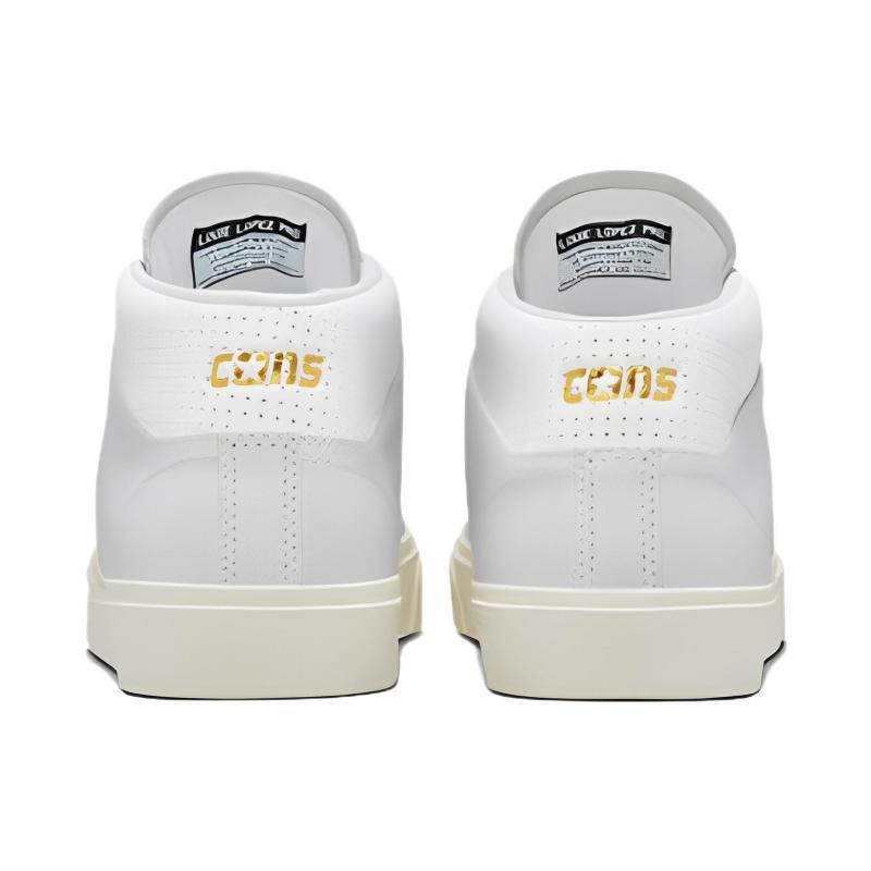 Converse Cons Louie Lopez Pro Монокожа Нескользящие и износостойкие низкие кеды Унисекс Белый Серый
