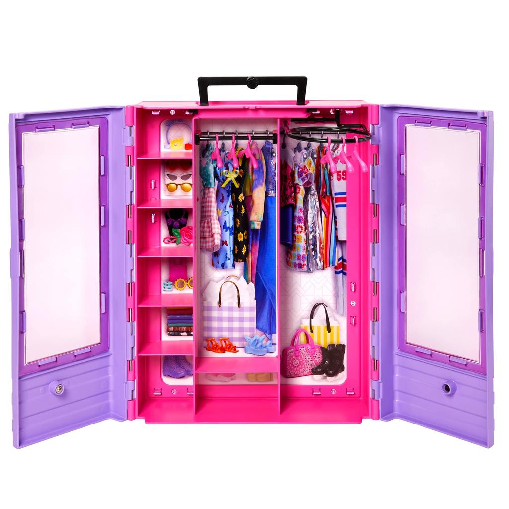 Barbie Barbie and Purple Closet Various Doll Fashion Set Barbie Doll years old and coordinations! & [Dress-up Doll] [Doll & Accessories] [3 up]