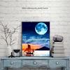 Diamond Embroidery Moon Night Landscape Diamond Painting DIY Full Round Cross Stitch Rhinestones