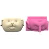 Versatile Silicone Mold Concrete Molds Silicone Casting Mold Dog Shaped Vase Mold Suitable for Vases Pen Holder Crafts