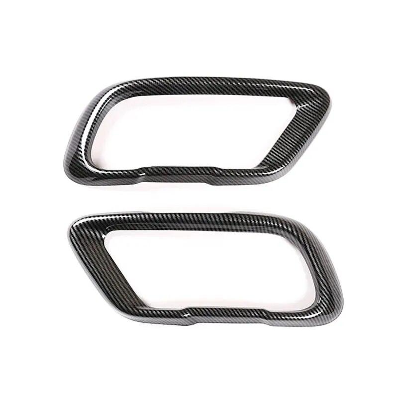 Нержавеющая сталь 2 шт. автомобильный глушитель выхлопной трубы выходная крышка детали отделка для BMW X5 G05 X6 G06 X7 G07 M Sports