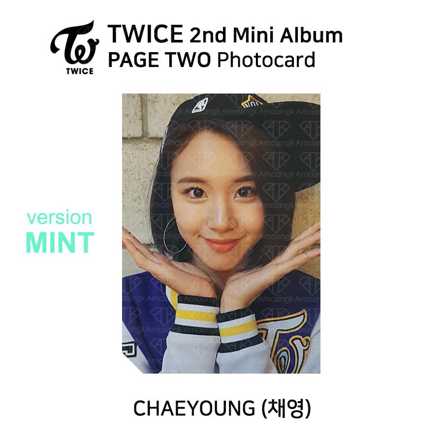 Twice 2-й мини-альбом СТРАНИЦА ВТОРАЯ Фотокарточка НОЯТНАЯ Версия