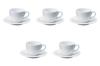 Set of 5 SIRO Jujube Coffee Cups and Saucers X 8 X Cm Cups Saucers Setomonohonpo Thick-Bottom [11.5 6.7 (230cc)] &
