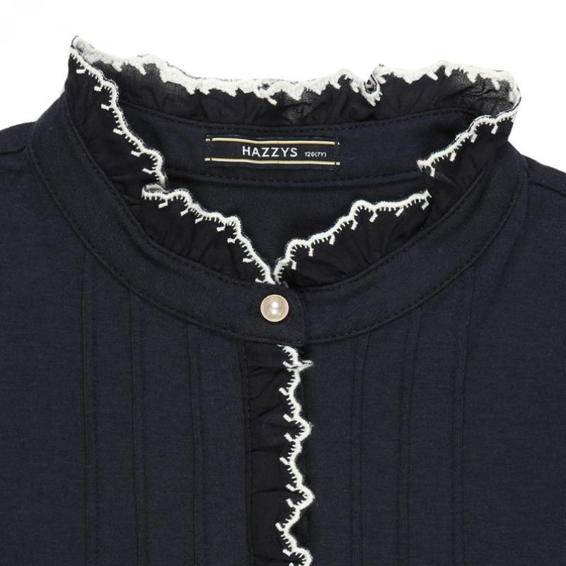 Хлопковая блузка Hazzys Kids Chloe Hsf12xb52m Nv