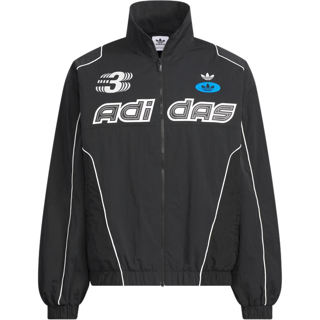 Adidas Originals Windproof Breathable Long Sleeve Jacket Men Jackets Black JM8033