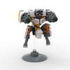 MOC Idea Small Mecha Exoskeleton Robot Set Ornaments Hand-made Assembled Building Block Toys Gift