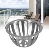 2PCS Dome Shape Drain Cover Stainless Steel Ground Drain Strainer Durable Floor Drain Cover  Outdoor
