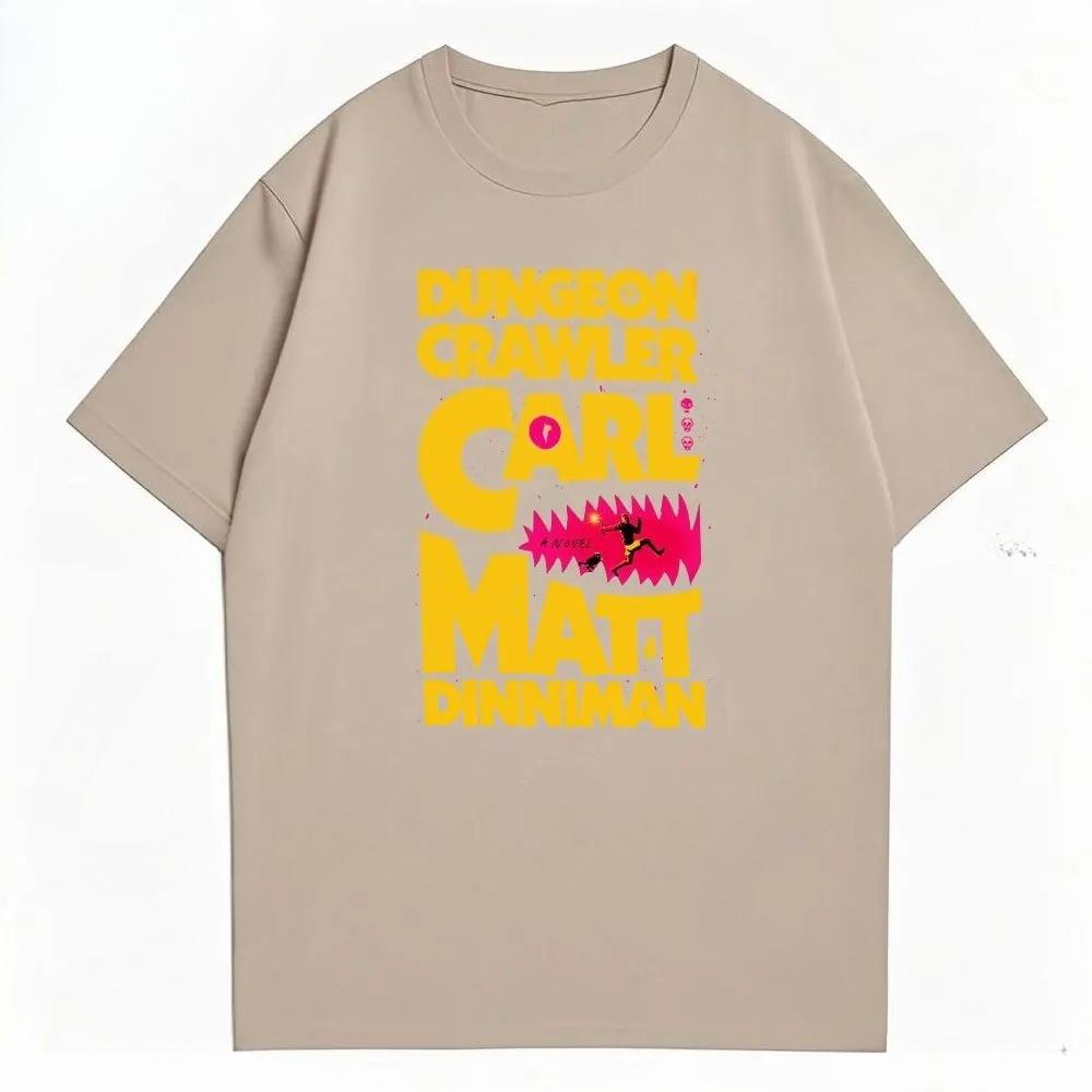 New AchieveUnisext Dungeon Crawler Carl Vintage Shirt Goddamnit Donut Shirt SciFi Book Lover Tees Bookish Apparel for Book Lovers