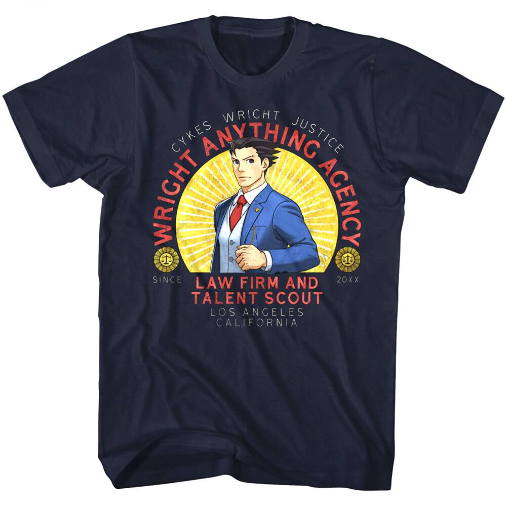 Мужская футболка Ace Attorney Phoenix Wright