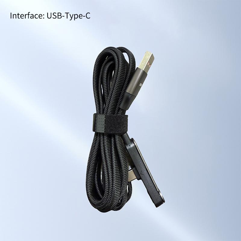 Многофункциональный кабель Type C - Type C мощностью 240 Вт с поддержкой PD, кабель USB C - Type C со складной подставкой для телефона