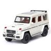 РУМ1:Масштаб 32 Модель автомобиля Mercedes Benz G63 из сплава Световой и звуковой эффект Литая модель автомобиля Игрушки для мальчиков Игрушки для детей Подарок для мальчиков Машина для мальчиков
