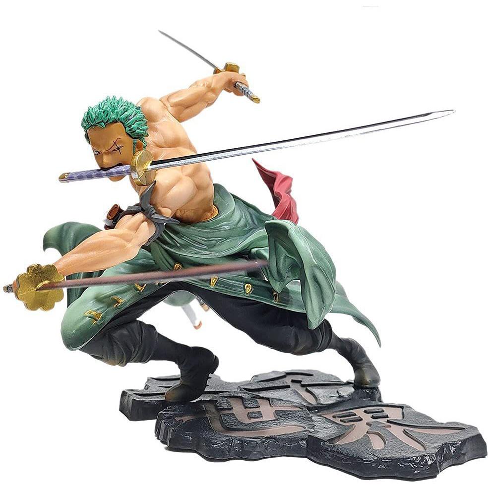Потрясающая 8-дюймовая фигурка Ророноа Зоро из аниме One Piece, коллекционная модель