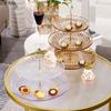 Acrylic Cake Pan Multi-layer Cake Stand Dessert Plate Dim Sum Dish Fruit Plate Candy Tray Snack Tray Bread Plate Fruit Holder