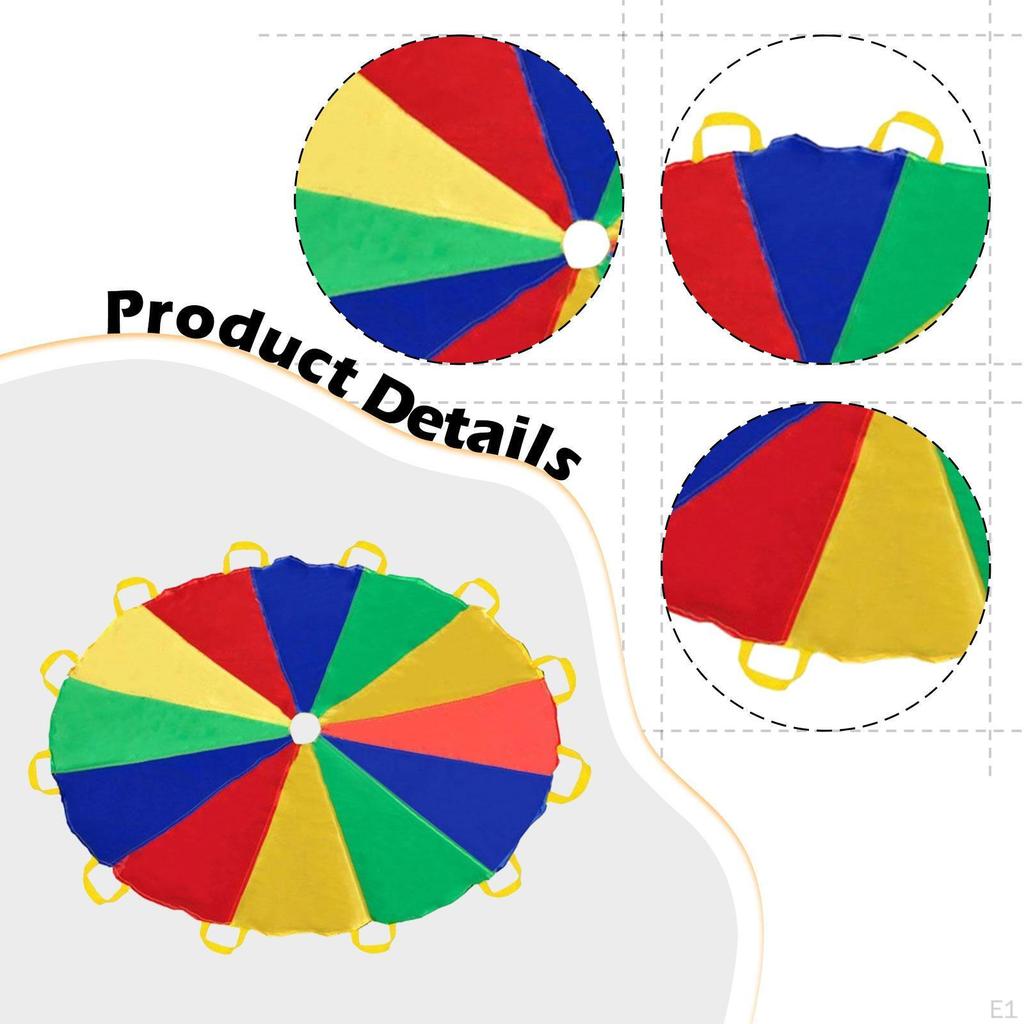 Играть в парашют с ручками координация рук и глаз кооперативные игры радуга для детей Главная