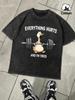 Большой Гусь, Стремящийся к Фитнесу, Мужская Футболка Свободного Покроя Модная Футболка Летняя Хлопковая С Коротким Рукавом Унисекс Универсальная Одежда