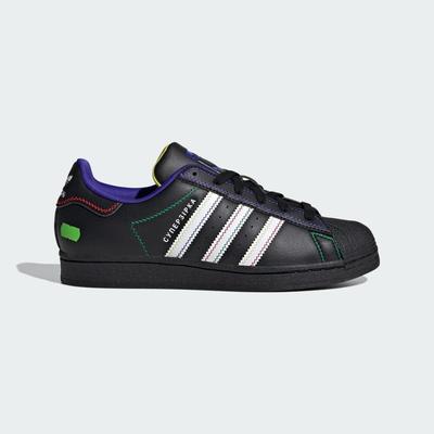 Кроссовки KSENIASCHNAIDER Superstar Core Black ORIGINALS унисекс IE0365 Core Black / Night Flash / Solar Green