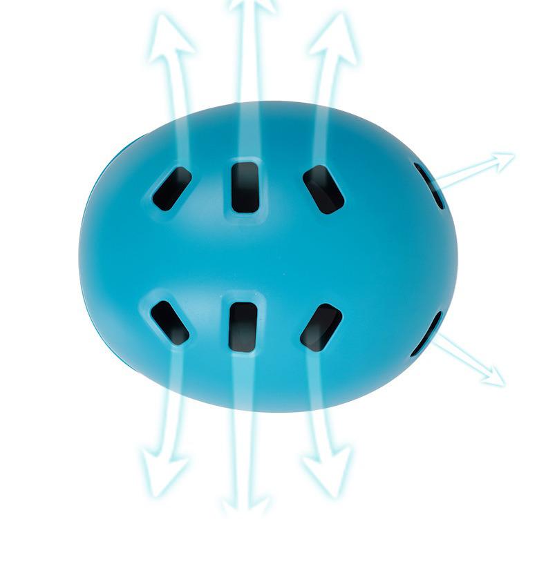 Шлем-цветок сливы из ABS+EPS для детей и взрослых - Унисекс для катания на роликах и скейтборде.