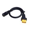 DC5525 Female To XT60 Female Adapter Cable 12AWG for Solar Panel Charging and Outdoor Power Solution 30cm