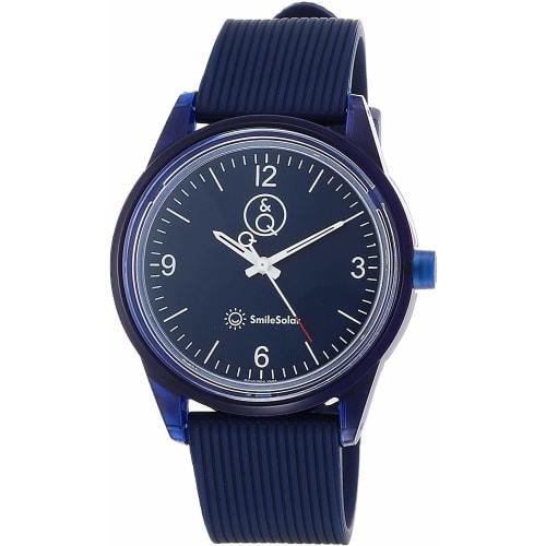 Citizen Q&Q Smile Solar Watch, Analog, Urethane Strap, Blue, RP10-004
