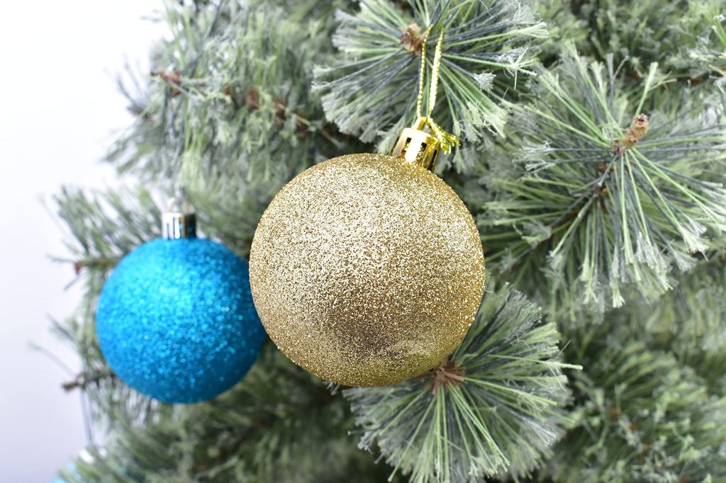 Christmas Ornament Ball Set GOLD 77603065 6cm/24pcs