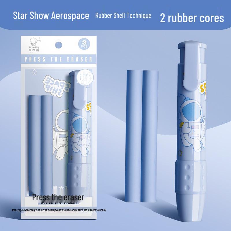 Cartoon Creative Retractable Eraser Refills for First Graders