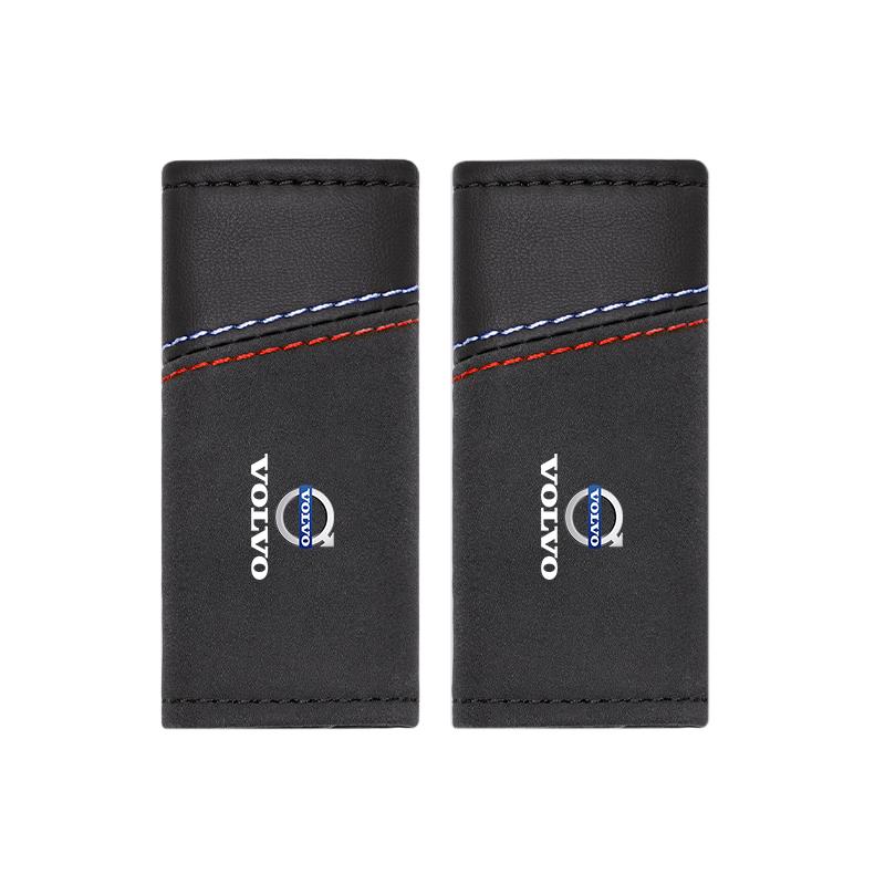 2Pcs Suede Handle Cover Car Roof Armrest Pull Protection Glove For Volvo S90 XC40 V60 V70 S80 V40 XC90 S60 C30 T6 V90 R XC60 V50
