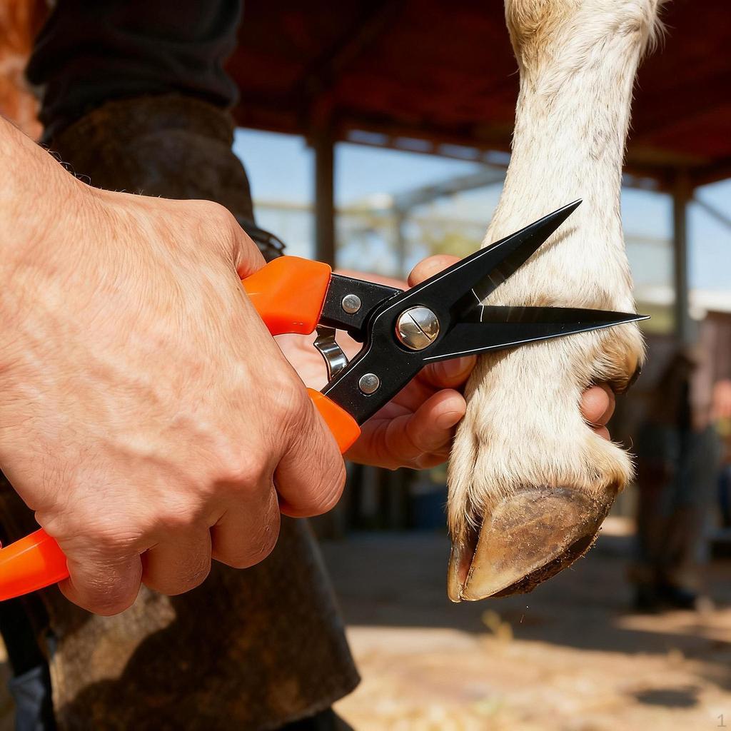 Goat Hoof Trimmer Portable Sheep Trimming Shears for Cow Lamb Livestock