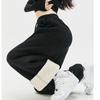 Autumn Winter Straight Thick Women's Sweatpants Loose Drawstring Wide-leg Cotton Long Pants Korean Style Casual High Waist Solid Color Trousers 2397