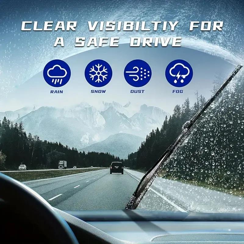 2PCS Car Blade Front Windshield Rubber With Water Spray Wiper For RANGE ROVER SPORT L461 2023-2026