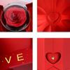 Forever Flower Eternal Rose Ювелирная шкатулка Подарочный замок Упаковка Коробка Ожерелье Подарочная коробка Жена