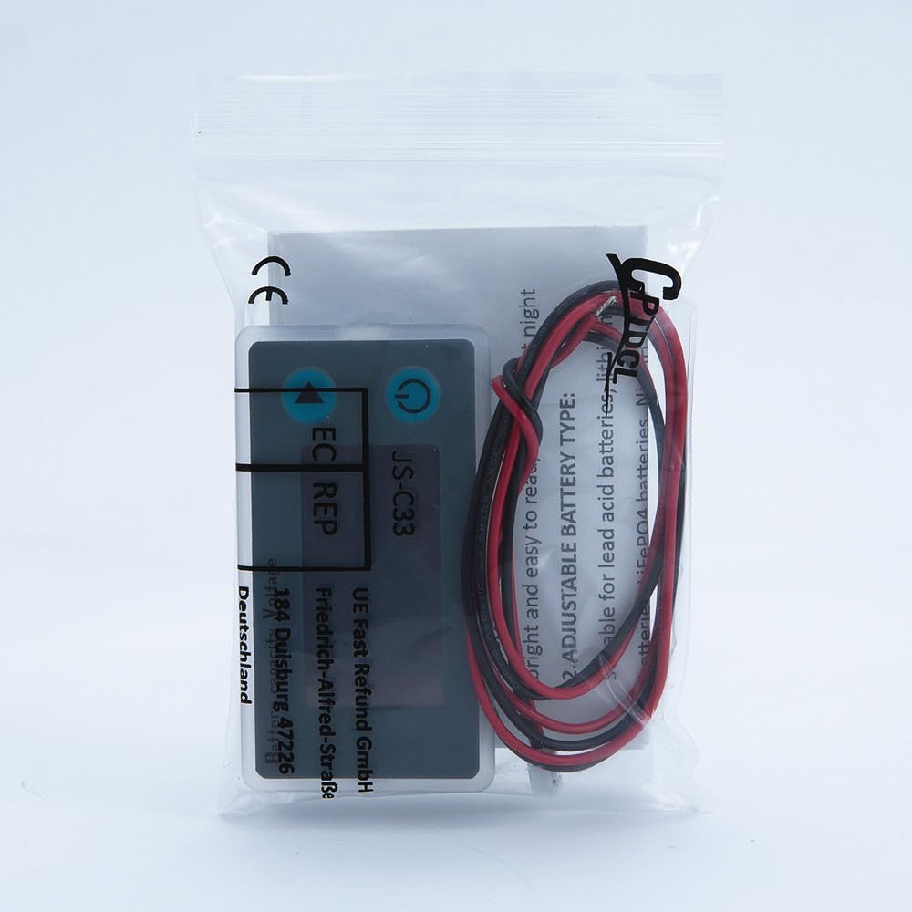 Многофункциональный ЖК-измеритель мощности для свинцово-кислотных аккумуляторов, измеритель напряжения с дисплеем температуры, дисплей батареи, дисплей напряжения, 12 В