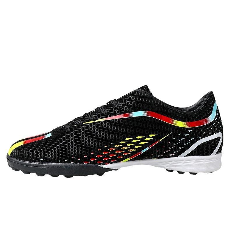 Training Non-slip Breathable Low-top Football Shoes Spike Sneakers Shock Absorption Spot Adult Large Size Sneakers Fashion Men and Women