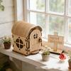 Wooden Material Wooden Fairy House Kit DIY Kit DIY Assembled House Wooden Doll House  Baby Gift