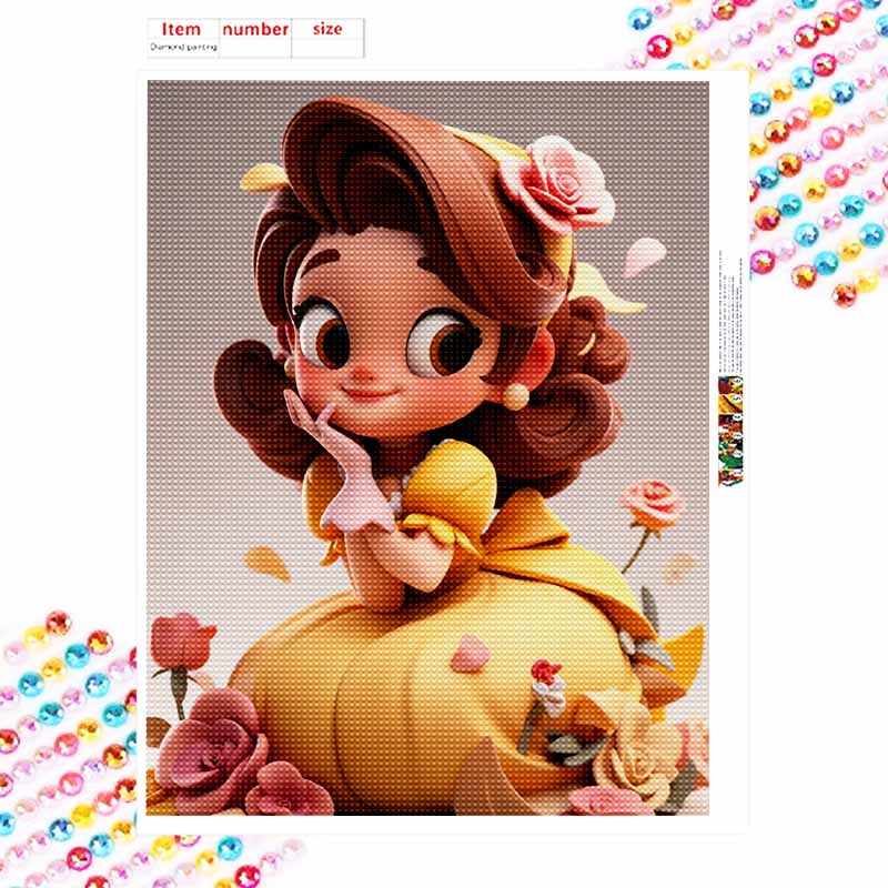 Disney Набор для алмазной мозаики Классическая Красавица, Декор для дома, Поделка, Идеальная идея для подарка своими руками