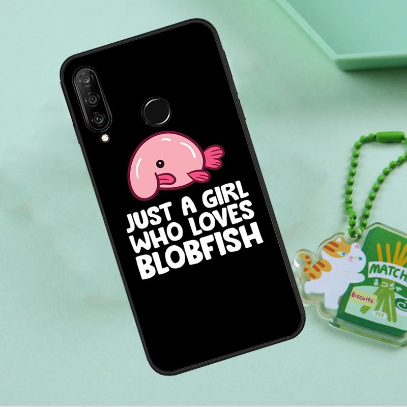 Милый рыбо-капля Для Huawei Nova 12i 12s 7i 8i 11i 9 10 SE Y90 Y60 Y70 Y72 Y61 Y91 P30 P40 Lite P60 Pro Чехол