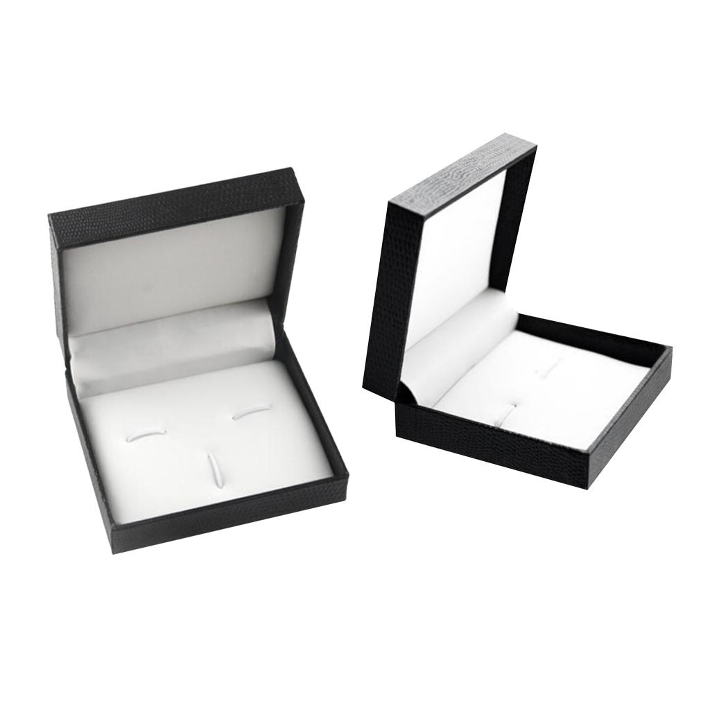 Роскошная коробка для хранения запонок, мужские свадебные подарки, коробка для запонок