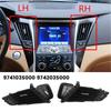 Car Center Dash Ac Vent Outlet Left & Right For Hyundai Sonata 10-14 97420-4Q000