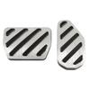 Aluminum Pedal Cover Set Rise Rocky Taft Move Move Canvas Mira Ys Tanto Daihatsu Compatible Toyota Compatible Car Light Vehicle Rubber No Tools
