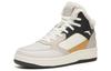 Men's Sneakers Anta Fleece lined Thermal Abrasion Resistant High top Skateboard Shoes Men's Gray White