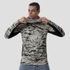 Mens Camo Quick-Dry UV Protection Hooded Outdoor Fishing Jacket Breathable Mesh Long Sleeve Windbreaker