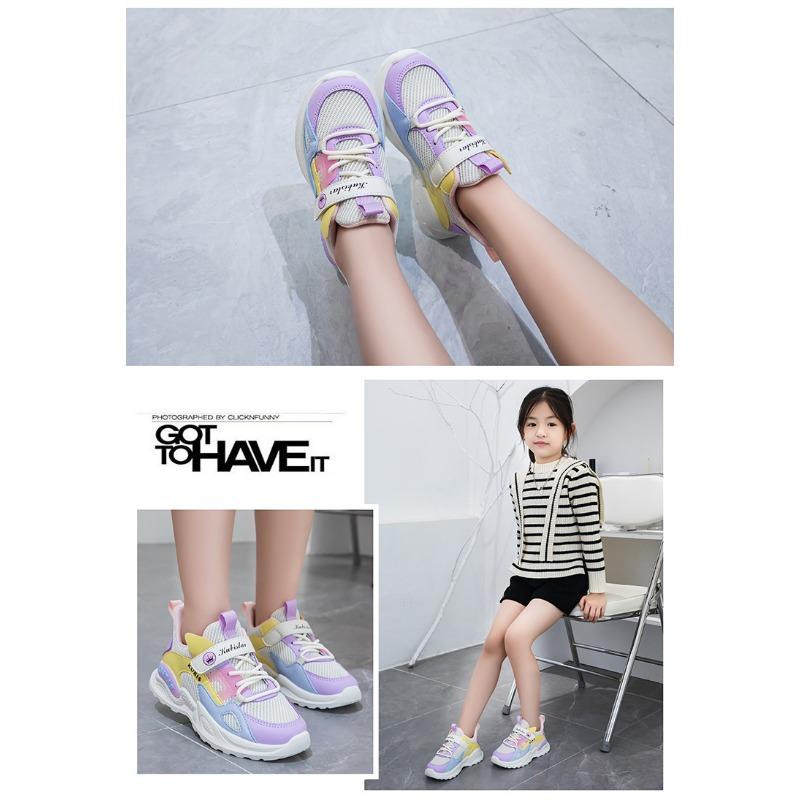 Спортивная обувь для девочек, новые зимние кроссовки с шерстяной подкладкой, для мальчиков начальной школы, хлопковая обувь для девочек, водонепроницаемая