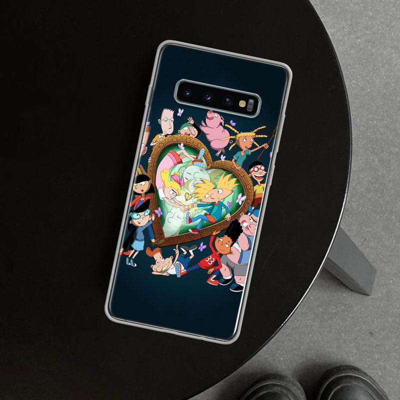 Hey Arnold Helga Cute Funny Cartoon Phone Case Cover for Samsung Galaxy S26 S25 Edge S24 S23 Ultra S22 Plus S21 FE S20 + Art Cus