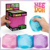 Schylling Needoh Nice Cube Сенсорная игрушка для снятия стресса, для концентрации при СДВГ и тревожности, Универсальный fidget-инструмент, Мягкий, сжимаемый, для стола