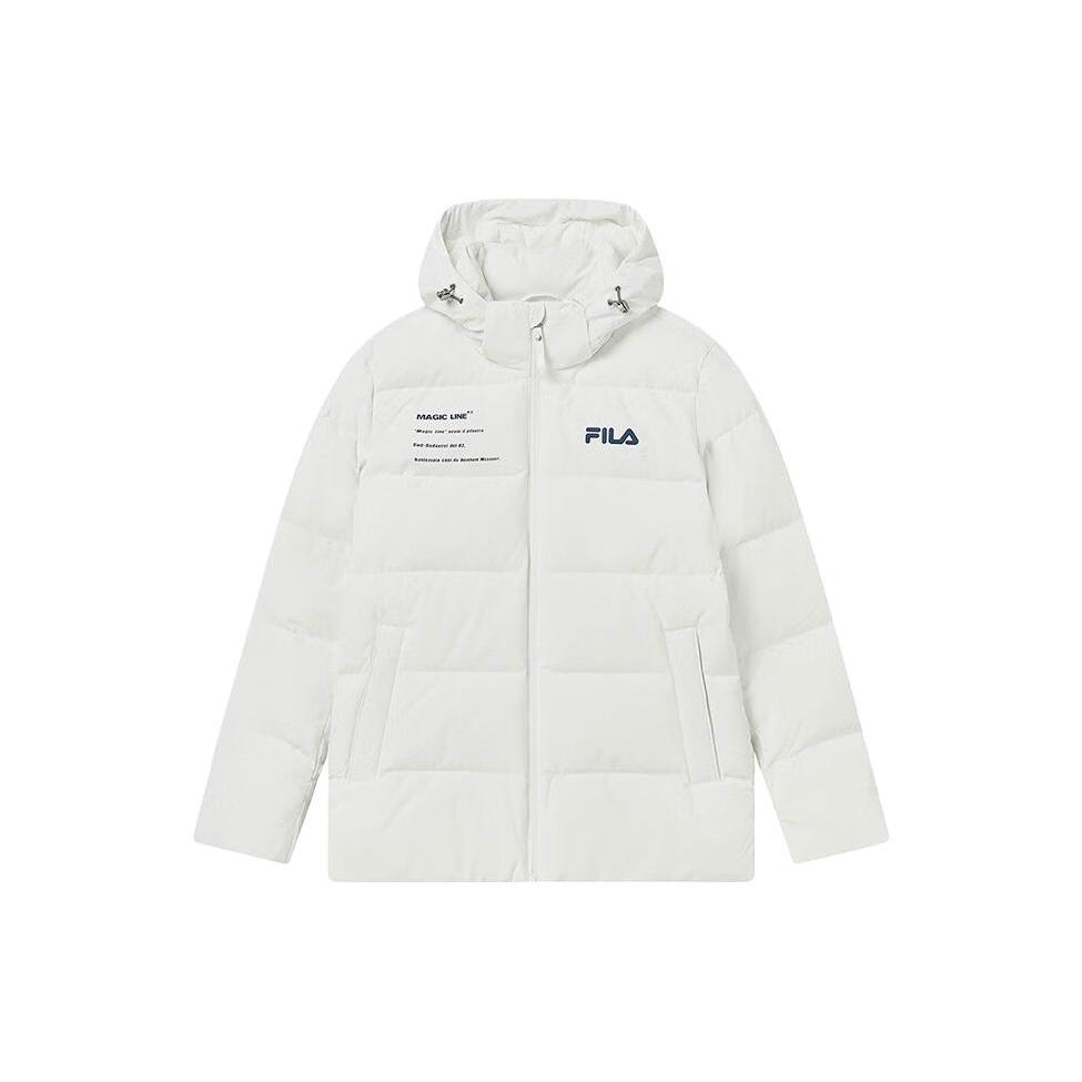Новый пуховик FILA Мужской Стандартный Белый F51M349901A-WT