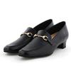 Design Heel Black 240 HIMIKO/Bit Loafer/605003