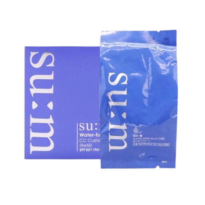 SUM37 Water-Full CC Cushion Perfect Finish SPF50+/PA+++ – Оттенок №01 или №02 – 15 г + 15 г сменный блок