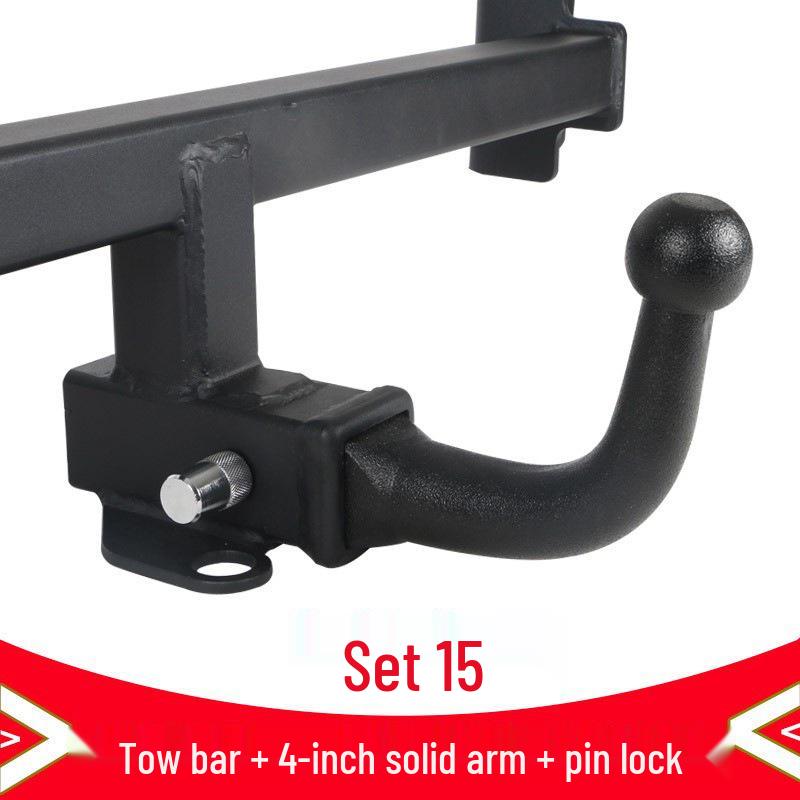 Ideal MEGA Tow Hitch - Square Hole Tow Bar Rear Bumper Towing Hook