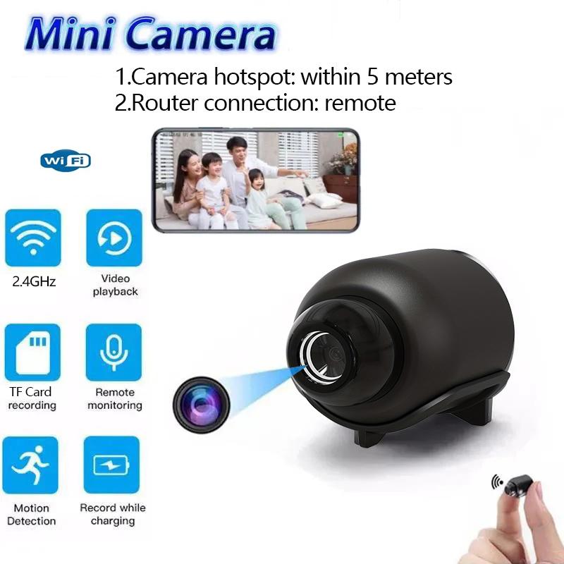 Mini WiFi Camera 1080P HD Indoor Safety Security Monitor,Motion Detection Wireless Night Vision IP Surveillance Camera